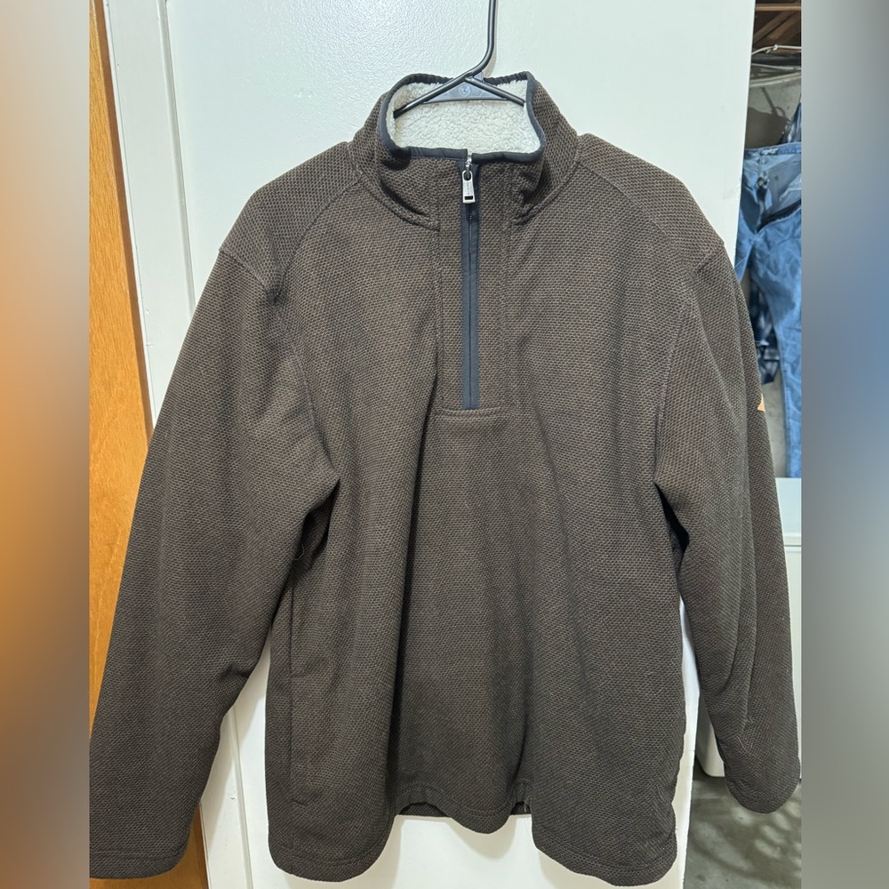Orvis Sherpa lined quarter zip